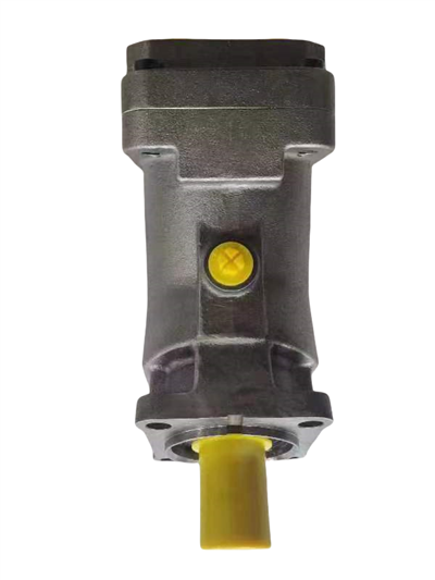 Taipuneen akselin mäntäpumppu