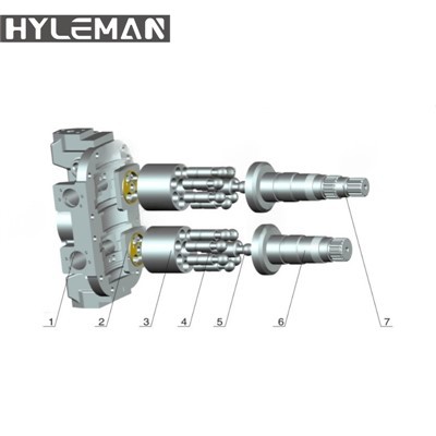 HPV050HPV102HPV118 Hydrauliset pumpun osien toimittajat