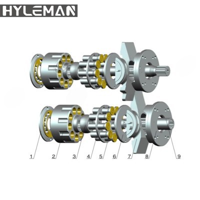 Hydraulinen pääpumpun korjausosasarja sopii