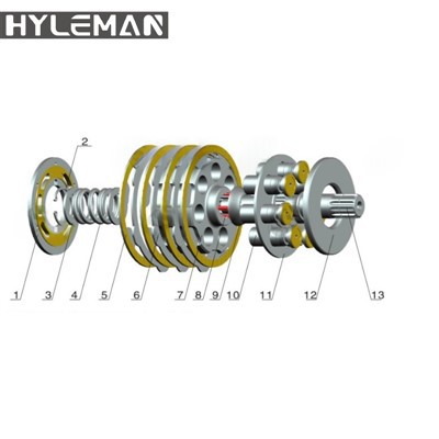 PC45R-8/60-7 Hydraulipumpun varaosat